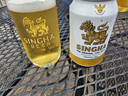 Singha - light and refreshing