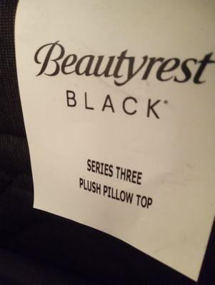 Black Beauty Rest Bed