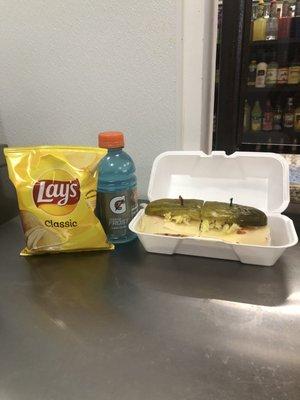 Pickle sandwich combo $6.99