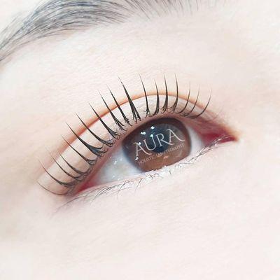 We'v got a special technician to do the keratin lash lift and tint . Book now ~~