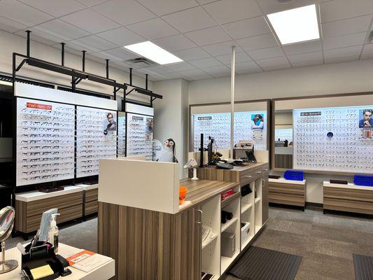 Store Interior at Stanton Optical Store Orange City FL 32763