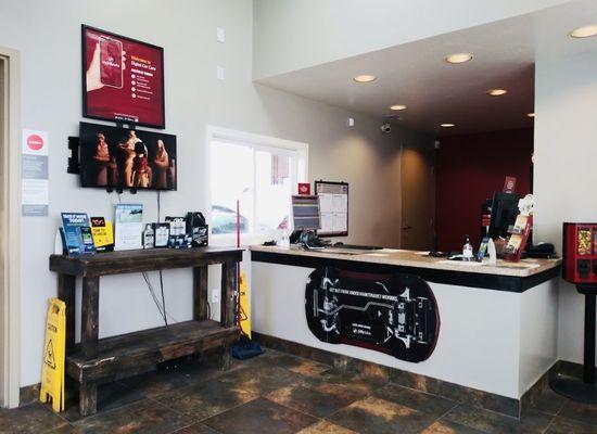 Front desk counter