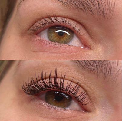 Lashes extensions