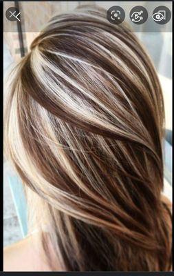 Tthis is the hair color I asked for. I specifically asked if this look could be applied.