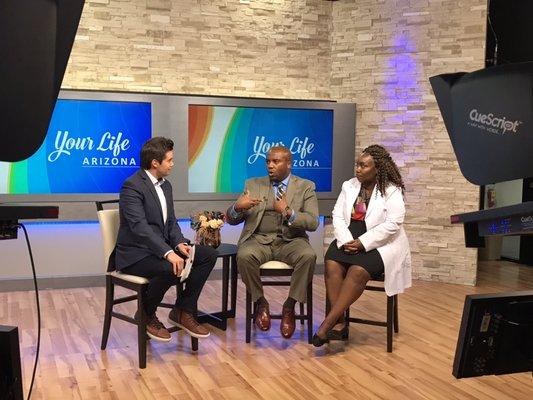 SUN, INC feature television segment on "Your Life Arizona" on 3TV and CBS 5.