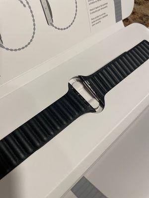 Fancy new leather watch band