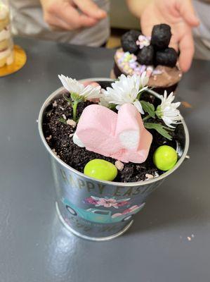 Edible Chocolate Soil, etc. for Easter