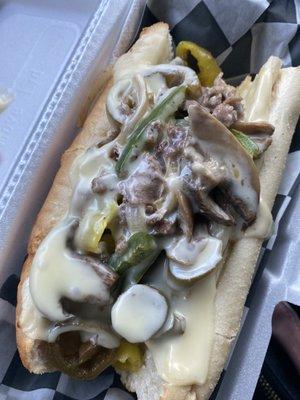 6" Philly Cheese Steak Sub