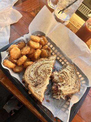 Reuben and Tator tots