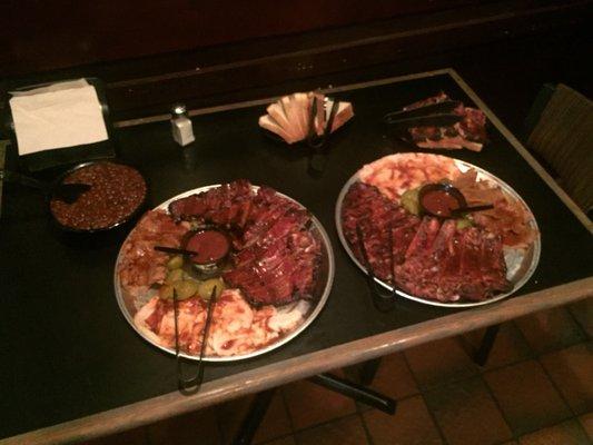 BBQ sampling at Gates BBQ