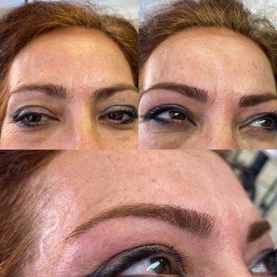 Eyebrows shaping