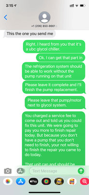 No response to text. 1 of 3