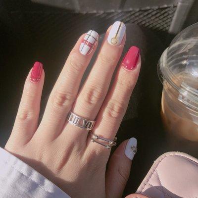 My nail today. Just so good! Can't find words to describe yeah~