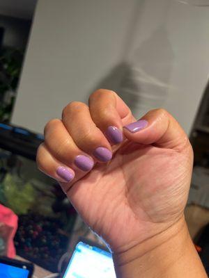 Gel manicures are nice Last so long