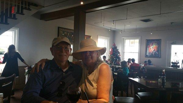 Fred & Katrina celebrate in st augustine fla last december