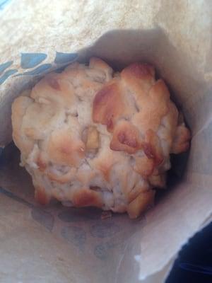 An apple dumpling muffin - real chunks of sweet baked apple elevated the flavors to absolutely decadent!