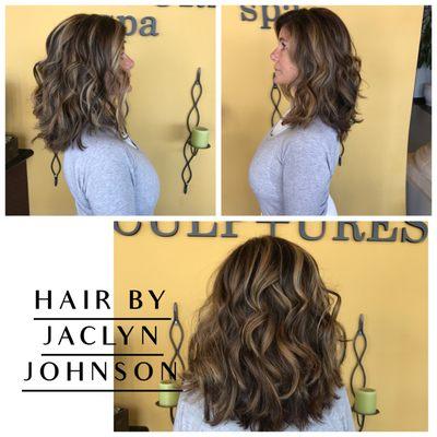 Hair by Jaclyn Johnson