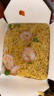 Shrimp fried rice