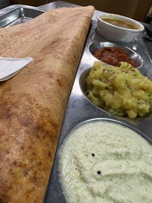 Andhra Khara Dosa!!