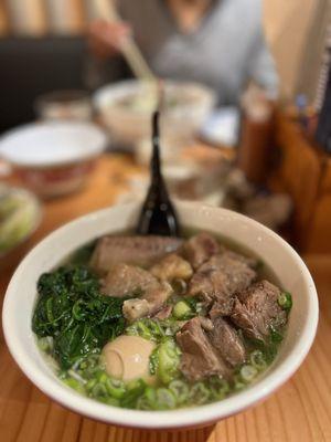 Spicy beef ramen