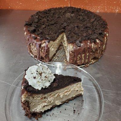 Oreo cookies and cream cheesecake for September!