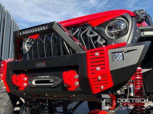 Vpr4x4 front bumper