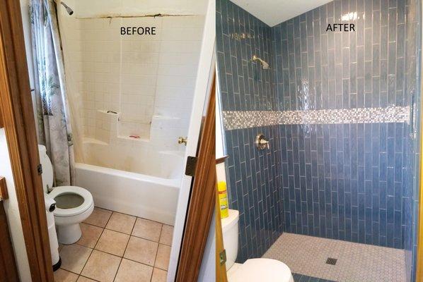 Recent Bathroom Remodel