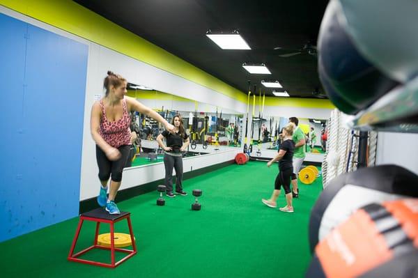 Personal training at our gym for strength, tone, fat loss, muscle and flexibility.