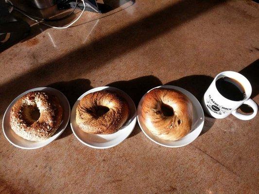 Real New York Bagels.