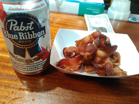 Bacon and beer