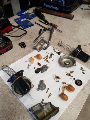 Carburetor overhaul and performance tuning