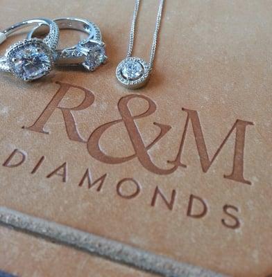 Custom is what we do here at R&M Diamonds! There's nothing more special and memorable than creating a piece of jewelry from scratch!