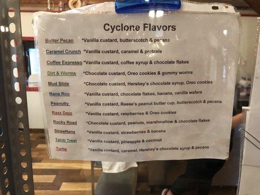 Cyclone flavors