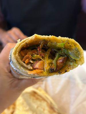 6. Chicken Tikka Kathi Roll