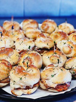 Chicken Parm Garlic Knots