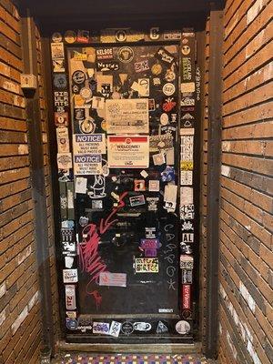 The front door