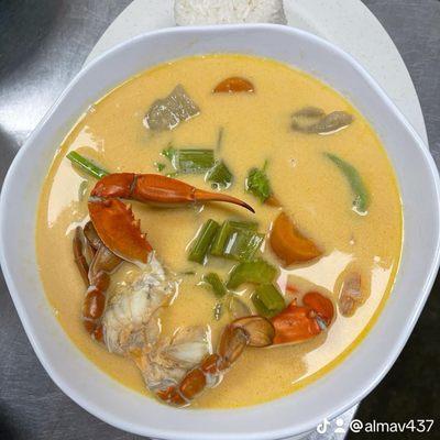 Sopa mariscos