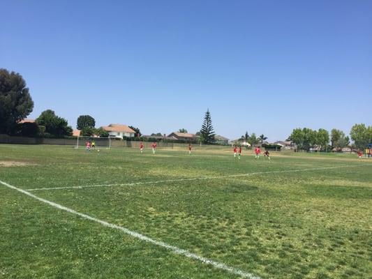 Watching hubby's soccer tournament 2nd game