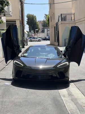 McLaren GT full paint correction and ceramic pro coating