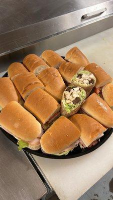 Subs Platters.