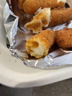 Mozzarella sticks insides (cold & hard) 8/24/22