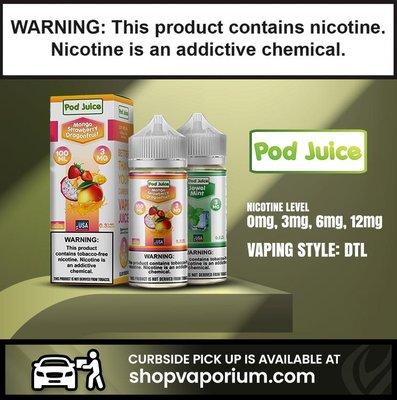 Pod Juice Freebase Eliquid