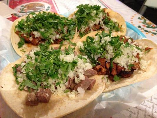 Adobada, barbacoa y lengua