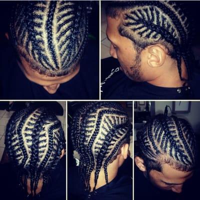 Creative cornrows