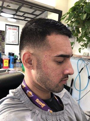 Low skin fade