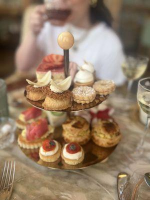 Spread for afternoon tea service