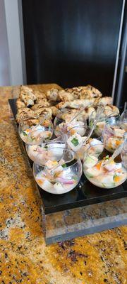 cup ceviche