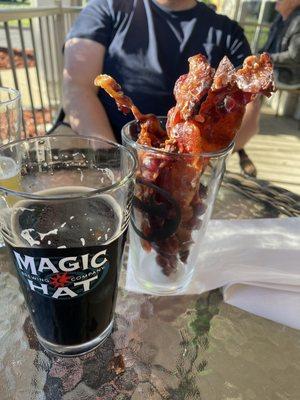 Sweet baby Jesus and candied bacon . Your welcome .