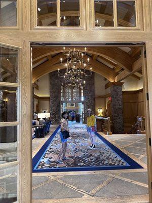 Entrance to the Sun Valley Club