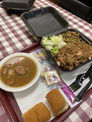 Jambalaya & Gumbo meal deal was delicious